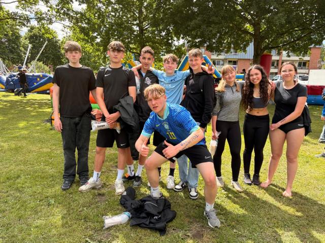Triathlonmannschaft der Osteschule